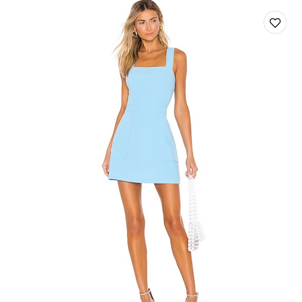 Amanda Uprichard Ace Dress Pacific Blue ⚠️SOLD⚠️